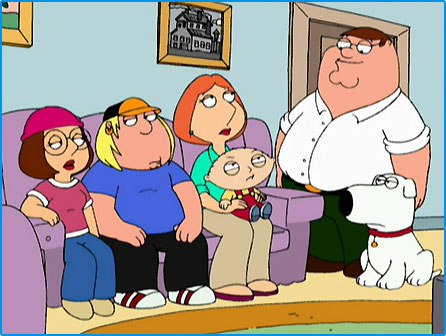 Family  Coloring Pages on Family Guy Picture 8   Cartoon Spot   Family Guy Pic  The Griffin
