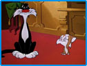 Sylvester pussy cat Image : Looney Tunes Spot